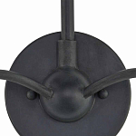 Бра настенное черное с 2-мя лампами Candle Sleeves варинант исполнения - 1 | Loft Concept в Омске