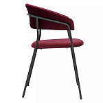 Стул мягкий с бархатистой велюровой спинкой и сиденьем Wine Chair варинант исполнения - 2 | Loft Concept в Омске