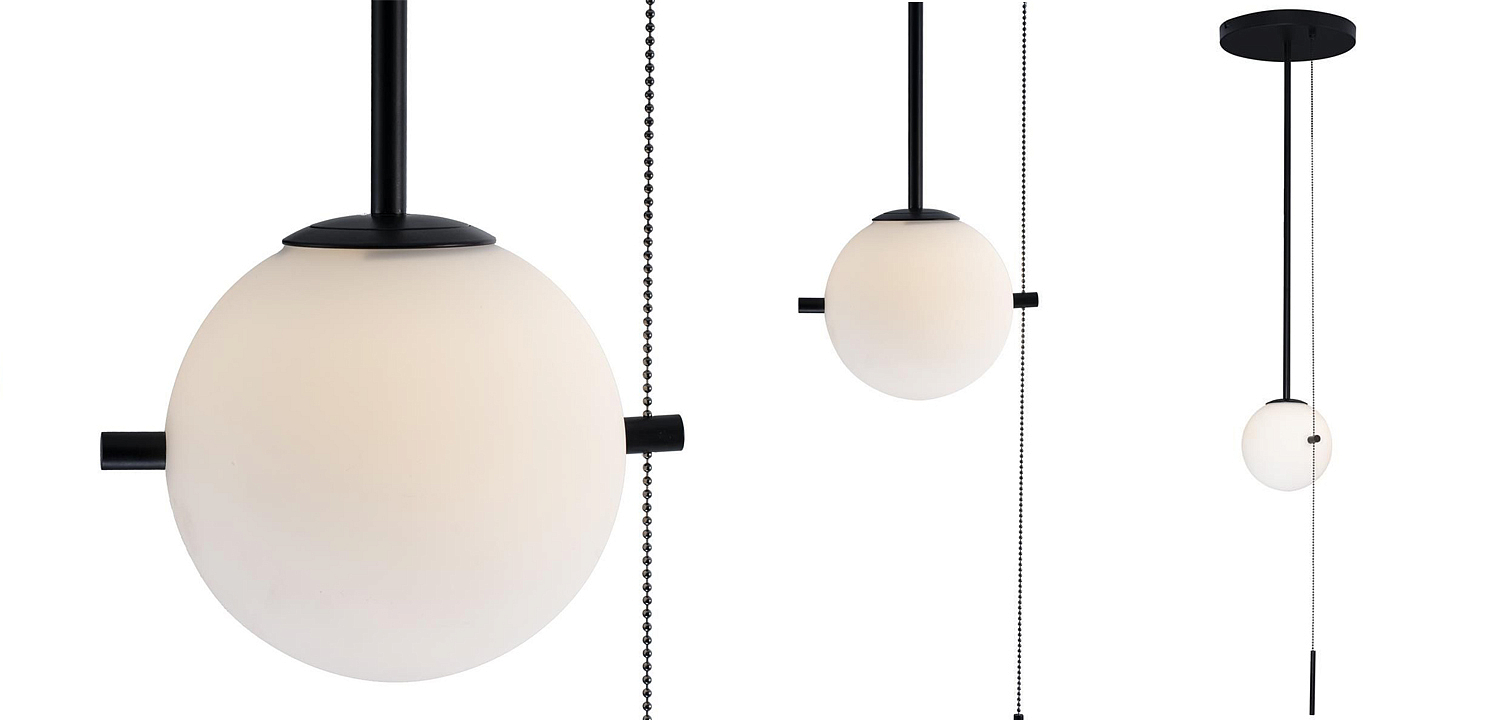 Подвесной светильник Alston black Подвесной светильник Alston black - Loft-Concept в Омске