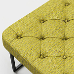 Мебельная ткань Шенилл горчичный цвет 142 см T4-62 варинант исполнения - 6 | Loft Concept в Омске