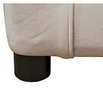 Диван двухместный раскладной светло-серый с кантом Pride варинант исполнения - 7 | Loft Concept в Омске