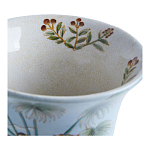 Ваза из фарфора с бронзовыми элементами Tropical Garden варинант исполнения - 4 | Loft Concept в Омске