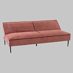Диван современный вельветовый прямой Worcester Коралл варинант исполнения - 4 | Loft Concept в Омске