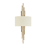 Бра с белым абажуром и элементами в виде натуральных веток Hinkley варинант исполнения - 1 | Loft Concept в Омске