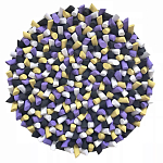 Панно «Цветение виолы» варинант исполнения - 1 | Loft Concept в Омске