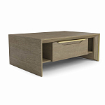 Стол журнальный с ящиками и открытыми полками Flowchart варинант исполнения - 1 | Loft Concept в Омске