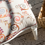 Стул из массива бука бежевый с растительным орнаментом Raffael Angel Beige Chair варинант исполнения - 2 | Loft Concept в Омске