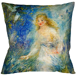 Подушка декоративная с принтом Весна Impressionism in Art варинант исполнения - 1 | Loft Concept в Омске