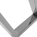 Стол письменный с прозрачной столешницей Corporate Identity варинант исполнения - 4 | Loft Concept в Омске