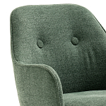 Кресло обеденное на металлических ножках Mazzi Chair варинант исполнения - 13 | Loft Concept в Омске