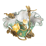 Чаша фигурная с обитателями леса и цветами Eden Garden варинант исполнения - 1 | Loft Concept в Омске