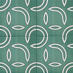 Дизайнерская плитка с узором Змейка варинант исполнения - 1 | Loft Concept в Омске