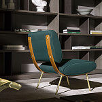 Дизайнерское кресло без подлокотников Gio Ponti ROUND D.154.5 Armchair варинант исполнения - 5 | Loft Concept в Омске