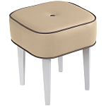 Квадратный мягкий пуф на белых ножках Winton Pouf Square варинант исполнения - 19 | Loft Concept в Омске