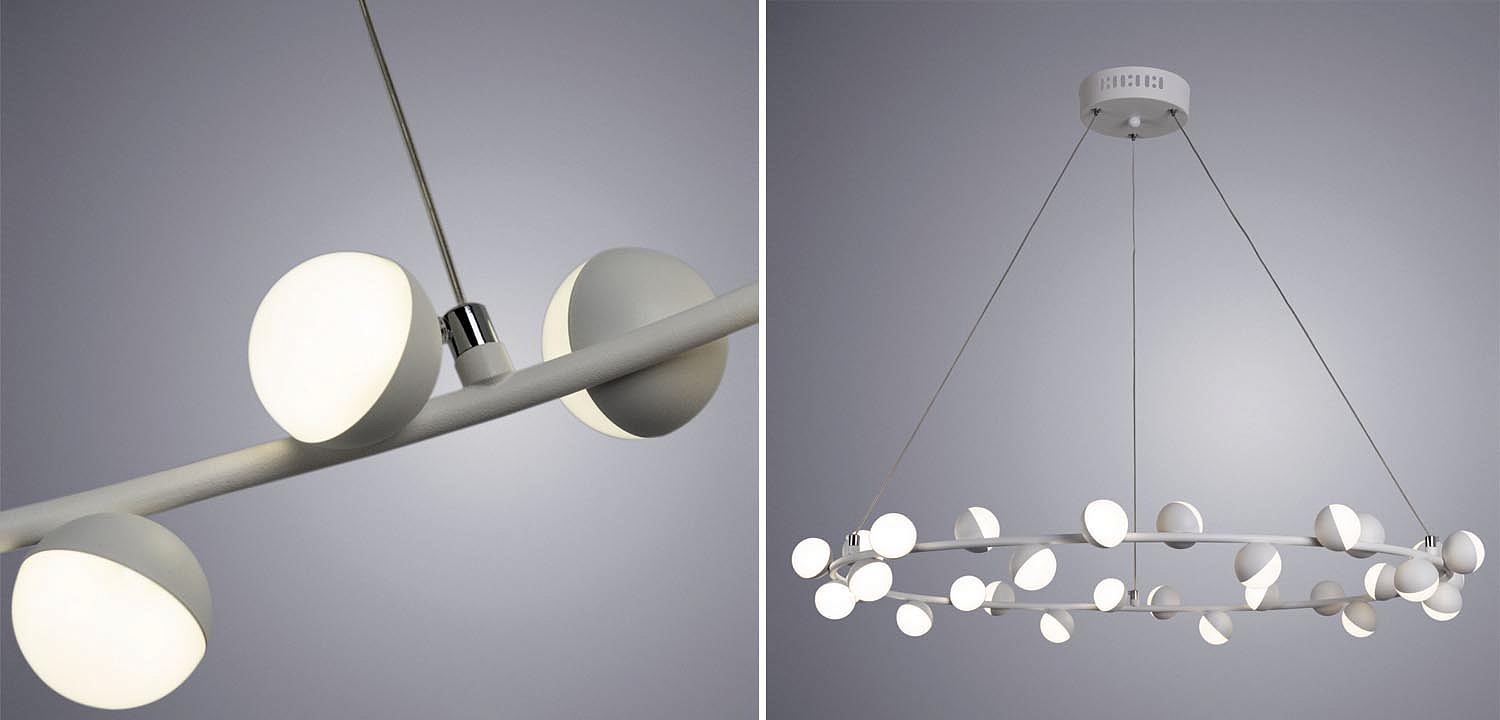 Люстра Vilelme Chandelier white 80 Люстра Vilelme Chandelier white 80 - Loft-Concept в Омске