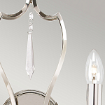 Бра с 2-мя лампами и подвеской из прозрачного стекла Elstead Lighting варинант исполнения - 4 | Loft Concept в Омске