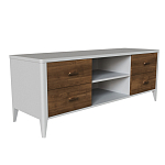 ТВ-тумба с 4-мя ящиками и полками Tasteful Furniture варинант исполнения - 1 | Loft Concept в Омске