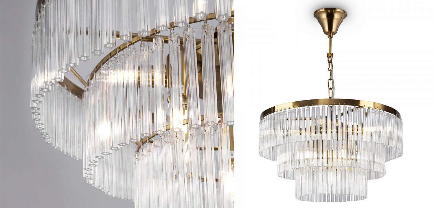 Люстра Olimpa Chandelier brass 47 Люстра Olimpa Chandelier brass 47 - Loft-Concept в Омске