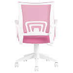 Офисное кресло с основанием из белого пластика Desk chairs Pink варинант исполнения - 4 | Loft Concept в Омске