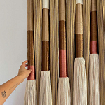 Текстильное Панно Макраме для ресторана Mexico Wall Hanging  варинант исполнения - 1 | Loft Concept в Омске