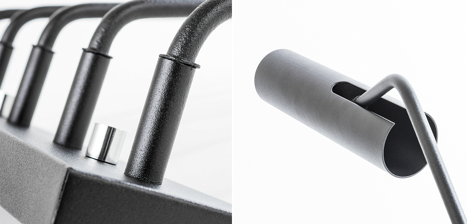 Потолочный светильник Tibo Branches Trumpet Tube black 6 Потолочный светильник Tibo Branches Trumpet Tube black 6 - Loft-Concept в Омске