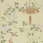 Обои ручная роспись Askew Verdigris  варинант исполнения - 2 | Loft Concept в Омске