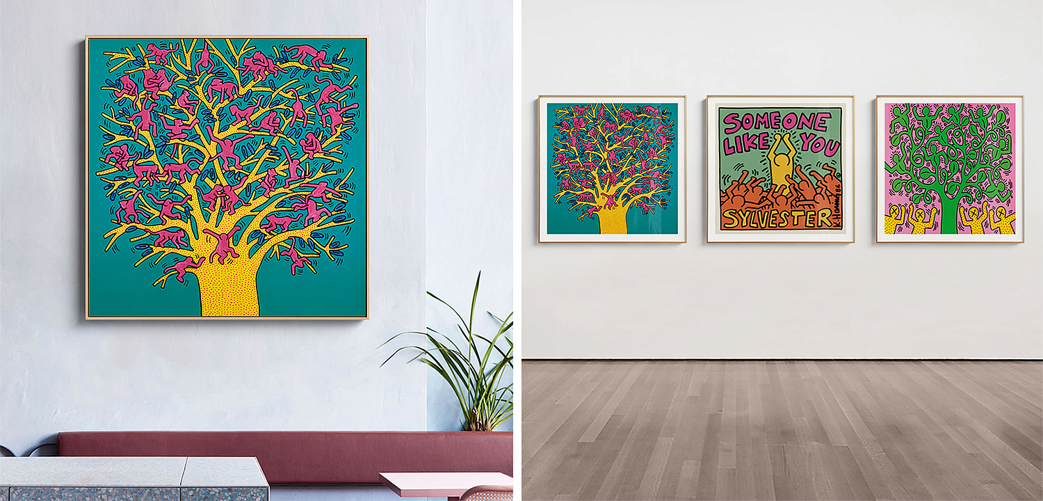 Постер Keith Haring 1 Постер Keith Haring 1 - Loft-Concept в Омске
