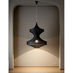 Подвесной вязаный черный светильник «Моника» варинант исполнения - 5 | Loft Concept в Омске