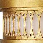 Потолочный светильник с фактурным золотым каркасом Exceptional Classic Design варинант исполнения - 2 | Loft Concept в Омске