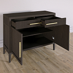 Буфет Primo с двумя ящиками и двумя фасадами шпон орех варинант исполнения - 3 | Loft Concept в Омске