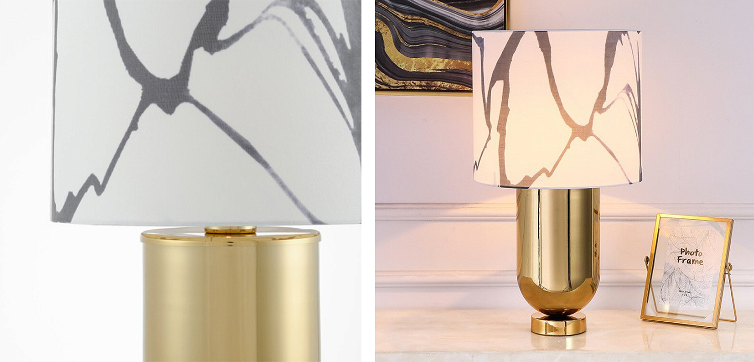 Настольная лампа Adeline Gold Table Lamp Настольная лампа Adeline Gold Table Lamp - Loft-Concept в Омске