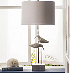 Настольная лампа с декором в виде птиц Coastal варинант исполнения - 2 | Loft Concept в Омске