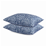 Постельное белье темно-синего цвета с рисунком Blossom Essence Sophie варинант исполнения - 3 | Loft Concept в Омске