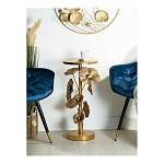 Столик приставной из металла с основанием в виде цветочной композиции Flower Arrangement Table варинант исполнения - 4 | Loft Concept в Омске