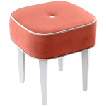 Квадратный мягкий пуф на белых ножках Winton Pouf Square варинант исполнения - 15 | Loft Concept в Омске