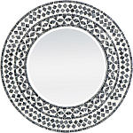 Настенное зеркало Black and white mosaic варинант исполнения - 1 | Loft Concept в Омске