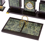 Настольный письменный набор из нефрита на ножках Executive Recruitment варинант исполнения - 2 | Loft Concept в Омске