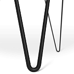 Стол журнальный с круглой столешницей из стекла Gold and Black Marble варинант исполнения - 6 | Loft Concept в Омске