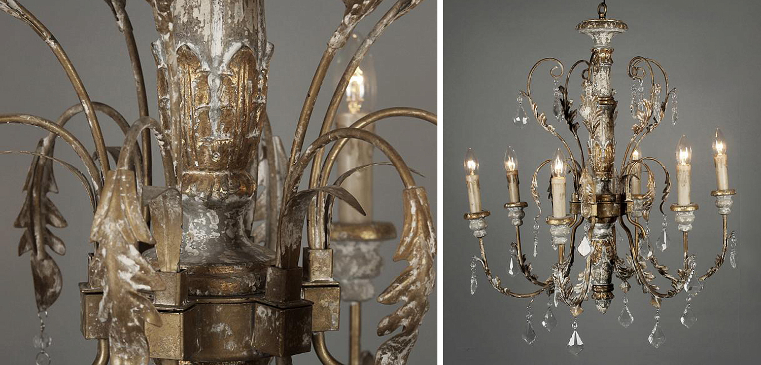 Люстра Narcisse Provence Chandelier Люстра Narcisse Provence Chandelier - Loft-Concept в Омске