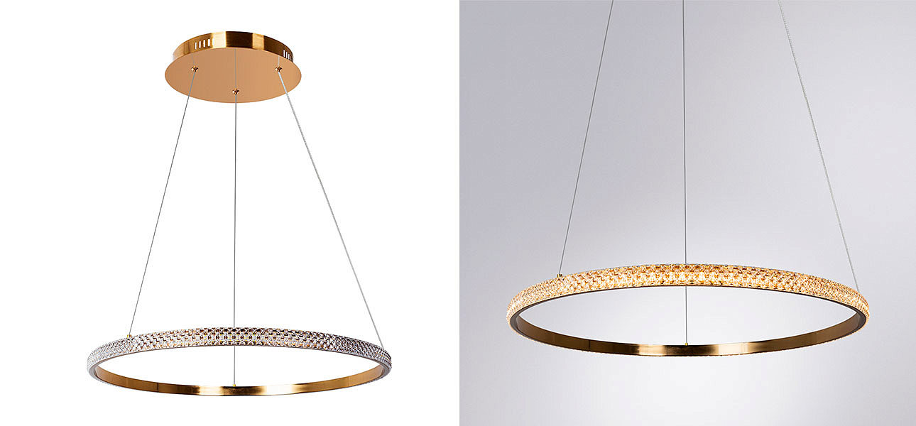 Люстра кольцо Bronze Rings of Venus Люстра кольцо Bronze Rings of Venus - Loft-Concept в Омске