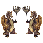 Подсвечник в виде дракона Dragon candlestick L or R варинант исполнения - 2 | Loft Concept в Омске
