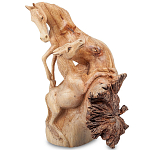 Статуэтка из дерева лошади Animals of the World 25 варинант исполнения - 1 | Loft Concept в Омске