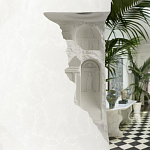 Встраиваемый в стену гипсовый светильник под покраску в античном стиле Antiquity Athena варинант исполнения - 12 | Loft Concept в Омске