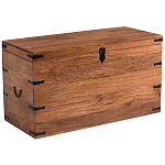 Деревянный сундук из массива манго Mango Wooden Chest Brown варинант исполнения - 1 | Loft Concept в Омске