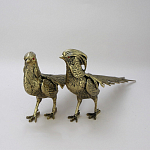 Статуэтка бронзовая пара Фазаны Bronze Birds варинант исполнения - 3 | Loft Concept в Омске