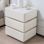 Умная прикроватная тумба с беспроводной зарядкой и подсветкой Smart Bedside Table варинант исполнения - 5 | Loft Concept в Омске