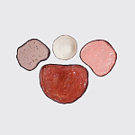 Сет из 4-х тарелок «QARTZITE» варинант исполнения - 1 | Loft Concept в Омске