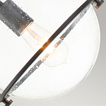 Подвесной светильник с прозрачным плафоном в форме шара в арочной подвеске Hinkley варинант исполнения - 7 | Loft Concept в Омске