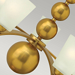 Люстра с матовыми конусными плафонами и декоративными элементами в форме шаров Hinkley варинант исполнения - 8 | Loft Concept в Омске