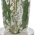 Настольная лампа керамическая с кремовым абажуром Scenic Column варинант исполнения - 2 | Loft Concept в Омске